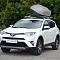 Автобокс на крышу Turino 1, серый матовый. Одностороннее открытие