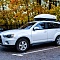 Автобокс на крышу Koffer A430, белый глянцевый