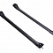 Багажник на крышу Turtle Tourmaline V1 Black, для а/м с классическими рейлингами, чёрный