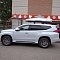 Автобокс на крышу Carl Steelman Sport 540, белый карбон