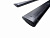 Комплект крыловидных чёрных дуг Amos Dynamic Black, 120 см