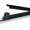 Крепление на багажные дуги для перевозки лыж и сноубордов Amos Ski Lock 3 Alu Black чёрного цвета, алюминиевое