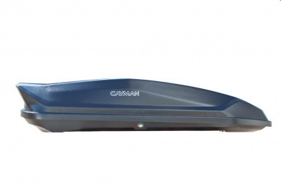 Автобокс на крышу CAYMAN 420, чёрный матовый