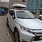 Автобокс на крышу Carl Steelman Sport 540, белый карбон