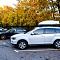 Автобокс на крышу Koffer A430, белый глянцевый