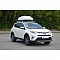 Автобокс на крышу Turino 1, белый матовый. Двухстороннее открытие
