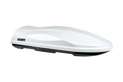 Автобокс на крышу Atlant Diamond 430, белый глянцевый