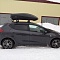 Автобокс на крышу Koffer A430, черный матовый