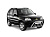 Рейлинги ПТ ГРУПП "Усиленные" для а/м Chevrolet Niva / Lada Niva Travel, чёрные