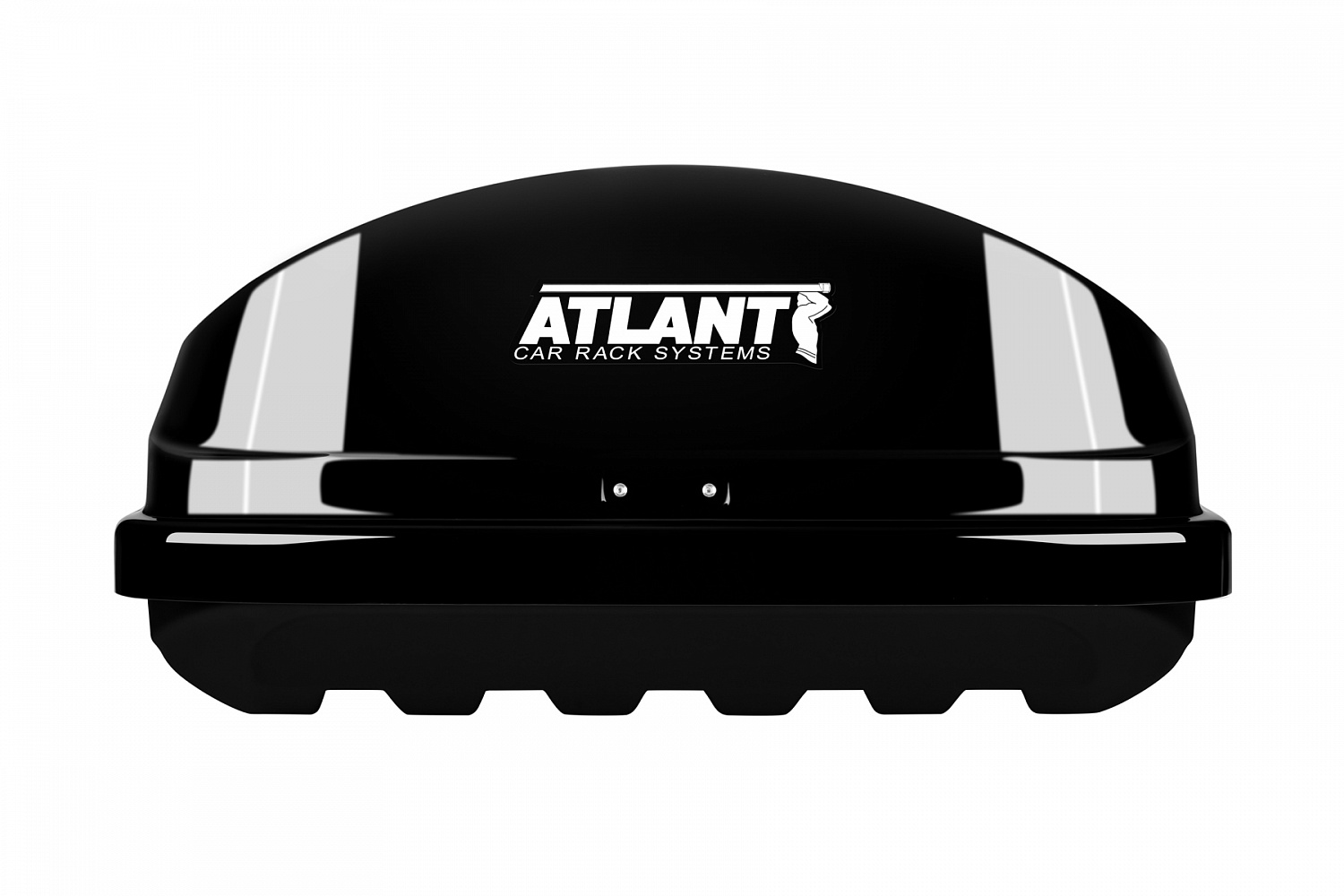 Автобокс на крышу Atlant Diamond 352, чёрный глянцевый
