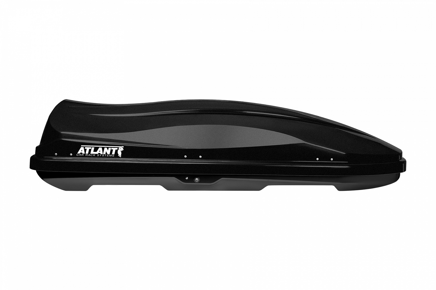 Автобокс на крышу Atlant Diamond 430, чёрный матовый