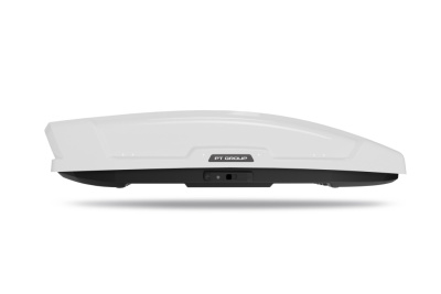 Автобокс на крышу PT GROUP Space White Luxe, белый глянцевый