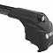 Багажник на крышу Turtle Air 2 122 Black, для а/м с интегрированными рейлингами, 122 см, чёрный