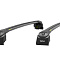 Багажник на крышу Turtle Air 2 122 Black, для а/м с интегрированными рейлингами, 122 см, чёрный