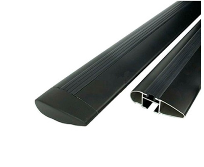 Комплект крыловидных чёрных дуг INTER Black, 130 см