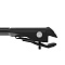 Багажник на крышу Turtle Shark 122 Black, для а/м с классическими рейлингами, 122 см, чёрный