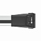 Багажник на крышу Turtle Tourmaline V2 Silver, для а/м с интегрированными рейлингами, серебристый