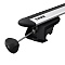 Комплект опор Thule Evo Raised Rail 710410, для а/м с классическими рейлингами (с просветом)