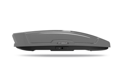 Автобокс на крышу PT GROUP Space Grey Luxe, серый глянцевый