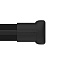 Багажник на крышу Turtle Diamond 106 Black, для а/м с классическими рейлингами, 106 см, чёрный