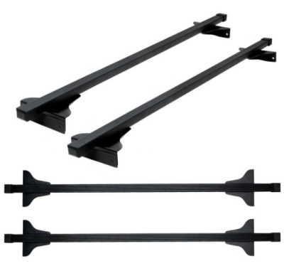 Багажник Piligrim ED2-014F (Nissan Pathfinder R51), с прямоугольными дугами