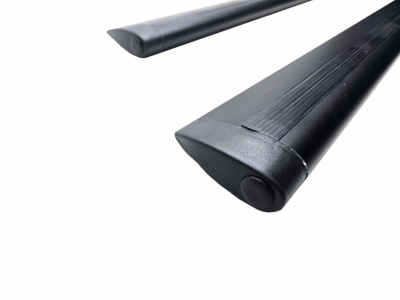 Комплект крыловидных чёрных дуг Amos Dynamic Black, 120 см