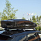 Автобокс на крышу PT GROUP Space Black Luxe, чёрный глянцевый