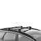 Багажник на крышу Turtle Air 2 122 Black, для а/м с интегрированными рейлингами, 122 см, чёрный