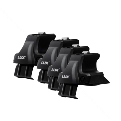 Комплект опор с адаптерами LUX D-LUX 1 универсальный, для а/м с гладкой крышей